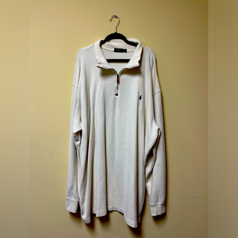 Ralph Lauren’s Men’s Quarter Zip Pullover

Size 4XLT